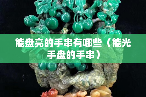 能盤亮的手串有哪些（能光手盤的手串）