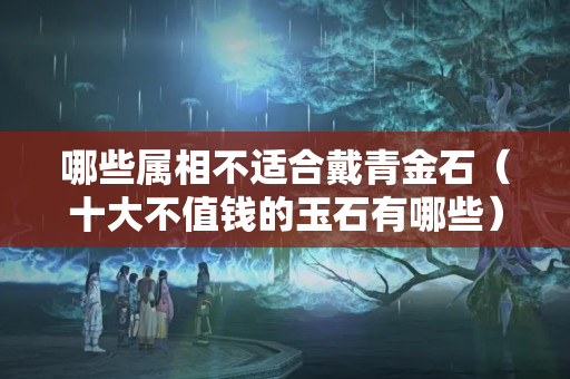 哪些屬相不適合戴青金石（十大不值錢的玉石有哪些）