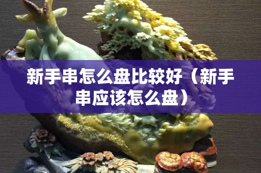 新手串怎么盤比較好（新手串應該怎么盤）