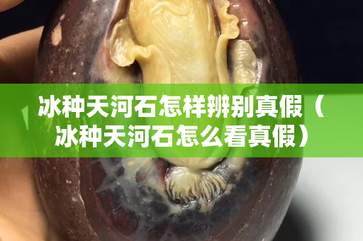 冰種天河石怎樣辨別真假（冰種天河石怎么看真假）