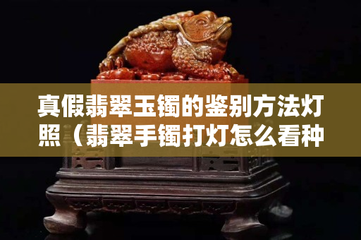 真假翡翠玉鐲的鑒別方法燈照（翡翠手鐲打燈怎么看種）