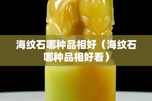 海紋石哪種品相好（海紋石哪種品相好看）