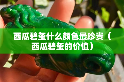 西瓜碧璽什么顏色最珍貴（西瓜碧璽的價值）