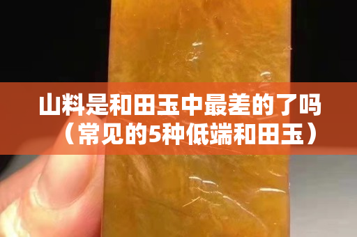 山料是和田玉中最差的了嗎（常見的5種低端和田玉）