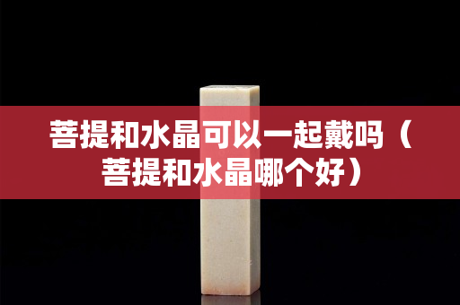 菩提和水晶可以一起戴嗎（菩提和水晶哪個好）