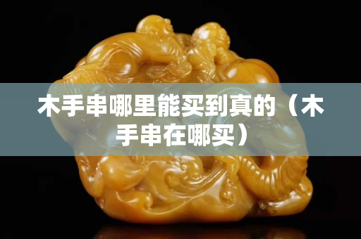 木手串哪里能買到真的（木手串在哪買）