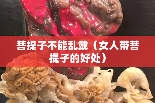 菩提子不能亂戴（女人帶菩提子的好處）
