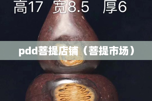 pdd菩提店鋪（菩提市場）