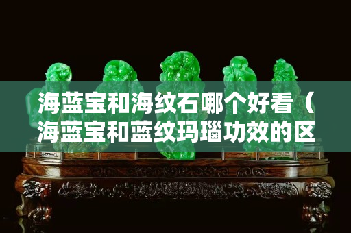 海藍寶和海紋石哪個好看（海藍寶和藍紋瑪瑙功效的區(qū)別）