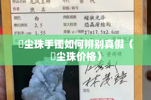 雮塵珠手鐲如何辨別真假（雮塵珠價格）