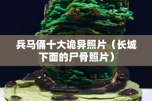 兵馬俑十大詭異照片（長城下面的尸骨照片）