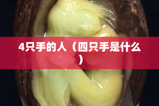 4只手的人（四只手是什么）