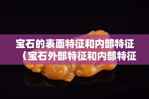 寶石的表面特征和內部特征（寶石外部特征和內部特征辨別）