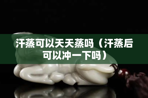 汗蒸可以天天蒸嗎（汗蒸后可以沖一下嗎）