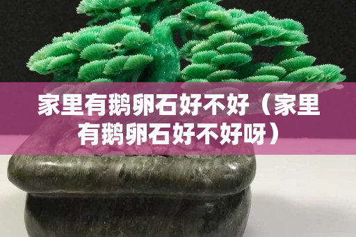 家里有鵝卵石好不好（家里有鵝卵石好不好呀）