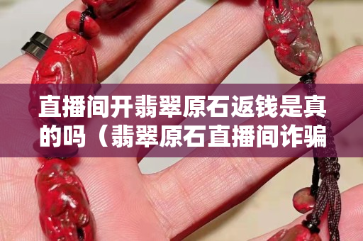 直播間開(kāi)翡翠原石返錢是真的嗎（翡翠原石直播間詐騙舉報(bào)電話）