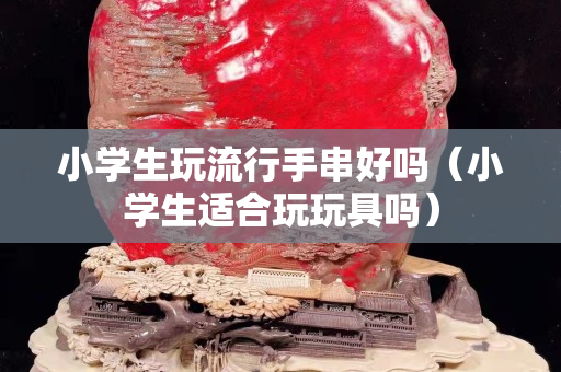 小學生玩流行手串好嗎（小學生適合玩玩具嗎）