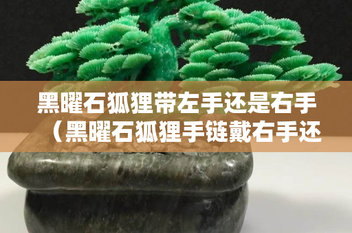 黑曜石狐貍帶左手還是右手（黑曜石狐貍手鏈戴右手還是左手）