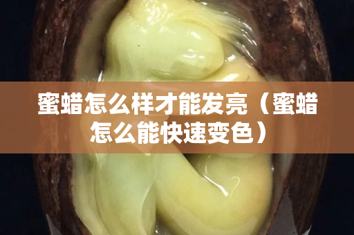 蜜蠟怎么樣才能發亮（蜜蠟怎么能快速變色）