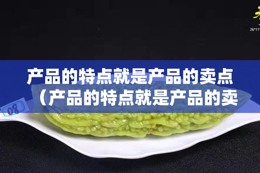 產品的特點就是產品的賣點（產品的特點就是產品的賣點對嗎）