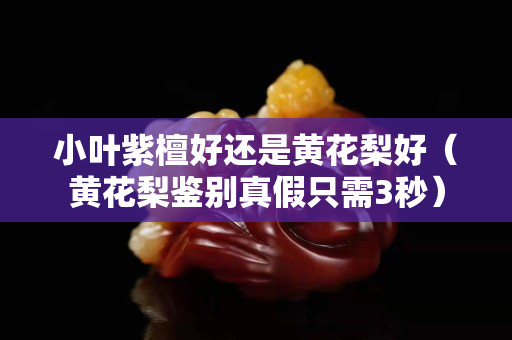 小葉紫檀好還是黃花梨好（黃花梨鑒別真假只需3秒）