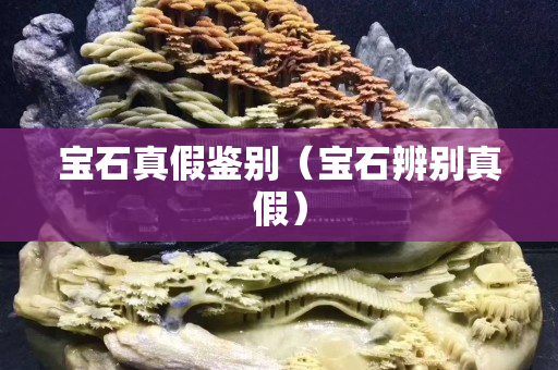 寶石真假鑒別（寶石辨別真假）