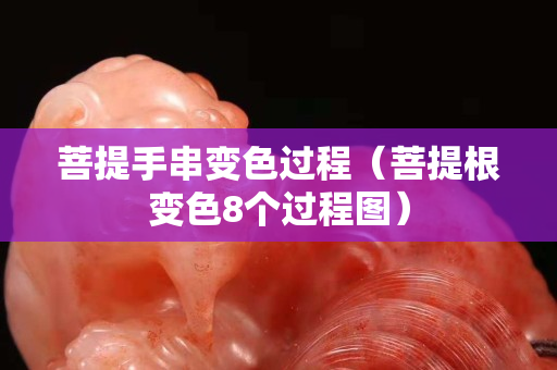 菩提手串變色過程（菩提根變色8個(gè)過程圖）