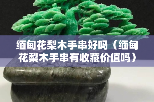緬甸花梨木手串好嗎（緬甸花梨木手串有收藏價值嗎）