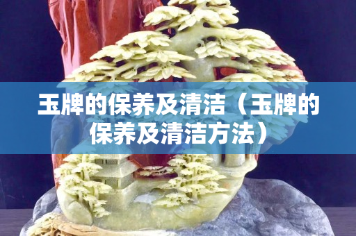 玉牌的保養及清潔（玉牌的保養及清潔方法）
