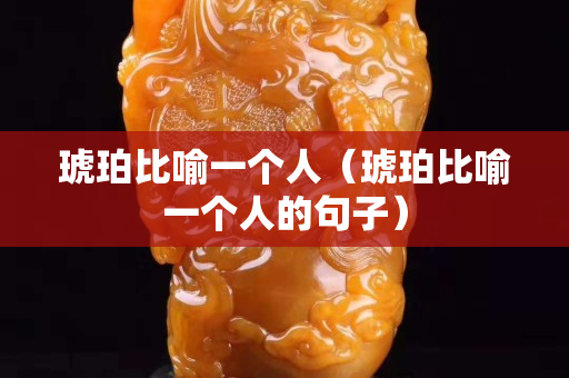 琥珀比喻一個人（琥珀比喻一個人的句子）