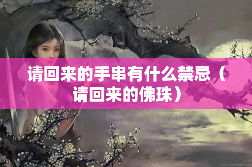 請(qǐng)回來的手串有什么禁忌（請(qǐng)回來的佛珠）