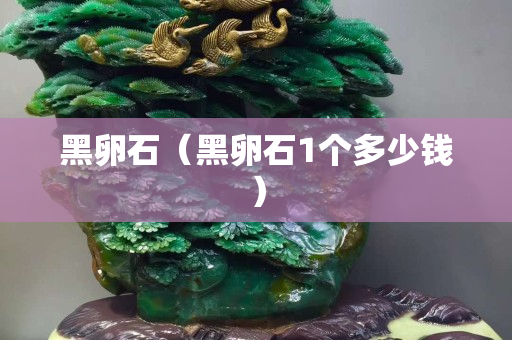 黑卵石（黑卵石1個多少錢）