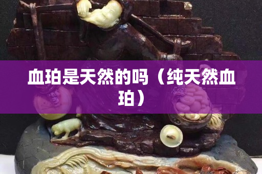 血珀是天然的嗎（純天然血珀）