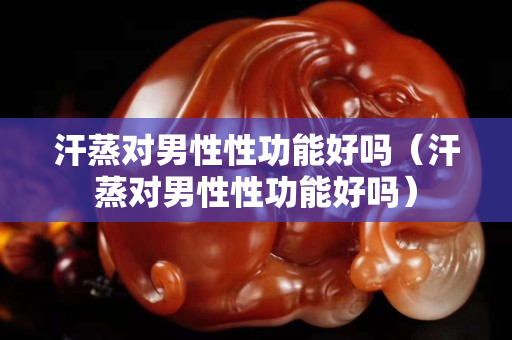 汗蒸對男性性功能好嗎（汗蒸對男性性功能好嗎）