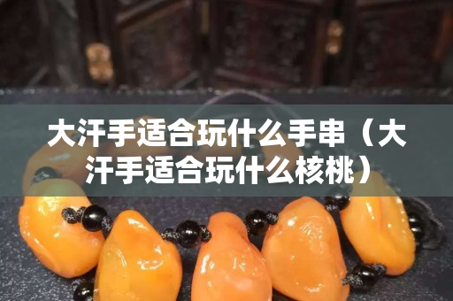 大汗手適合玩什么手串（大汗手適合玩什么核桃）