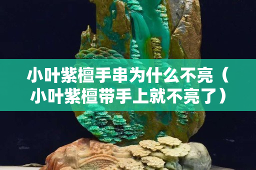 小葉紫檀手串為什么不亮（小葉紫檀帶手上就不亮了）