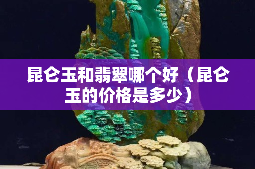昆侖玉和翡翠哪個好（昆侖玉的價格是多少）