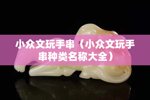 小眾文玩手串（小眾文玩手串種類名稱大全）