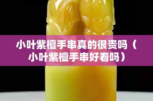小葉紫檀手串真的很貴嗎（小葉紫檀手串好看嗎）