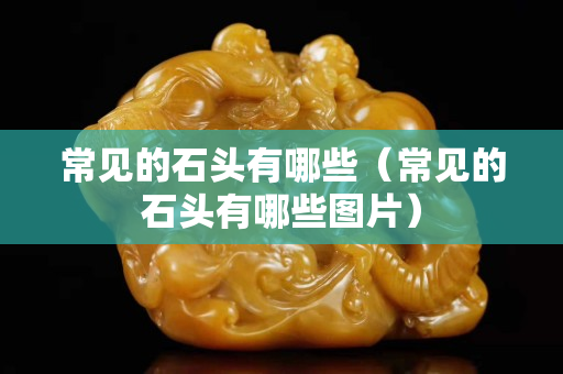 常見的石頭有哪些（常見的石頭有哪些圖片）