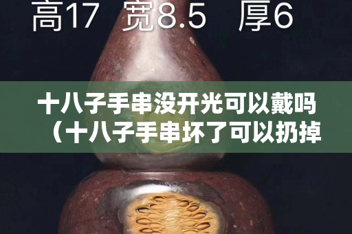 十八子手串沒開光可以戴嗎（十八子手串壞了可以扔掉嗎）