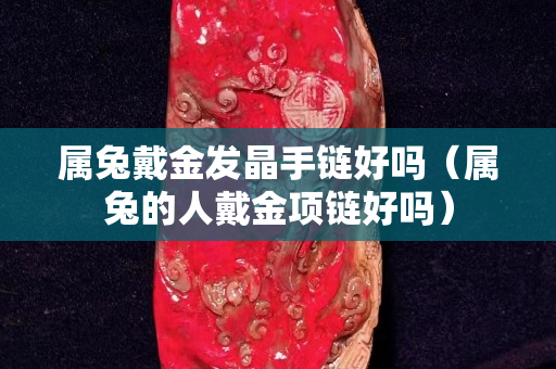 屬兔戴金發晶手鏈好嗎（屬兔的人戴金項鏈好嗎）