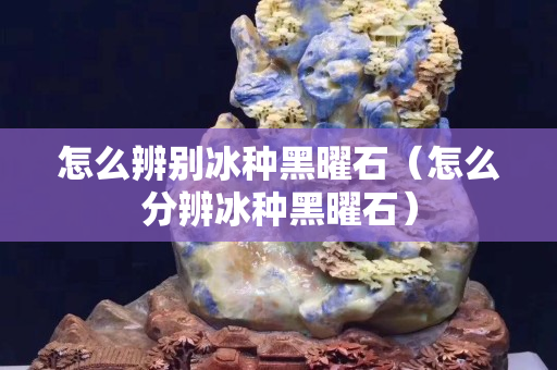 怎么辨別冰種黑曜石（怎么分辨冰種黑曜石）