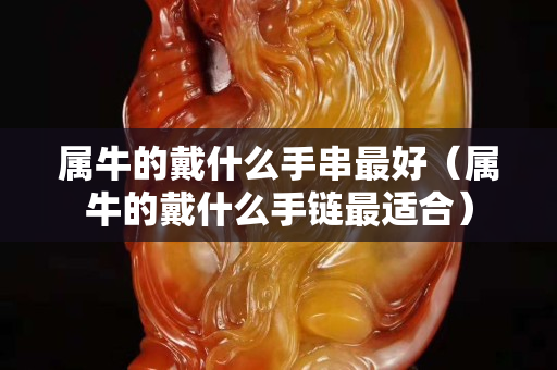 屬牛的戴什么手串最好（屬牛的戴什么手鏈最適合）