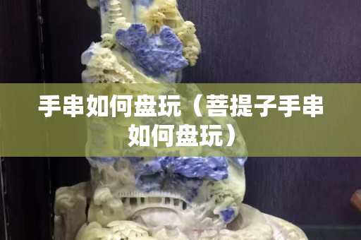 手串如何盤玩（菩提子手串如何盤玩）
