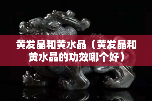 黃發晶和黃水晶（黃發晶和黃水晶的功效哪個好）