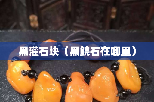 黑灌石塊（黑鯇石在哪里）