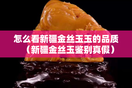 怎么看新疆金絲玉玉的品質（新疆金絲玉鑒別真假）