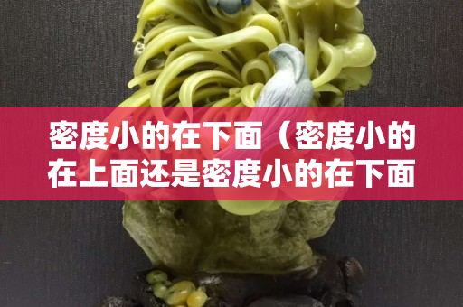 密度小的在下面（密度小的在上面還是密度小的在下面）