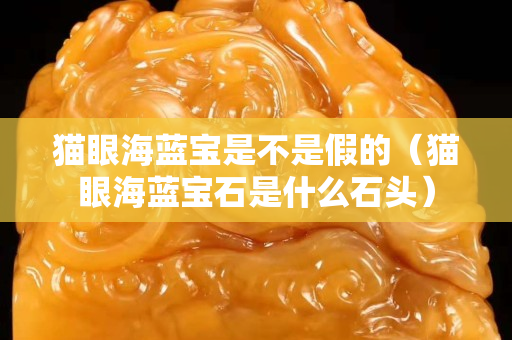 貓眼海藍寶是不是假的（貓眼海藍寶石是什么石頭）
